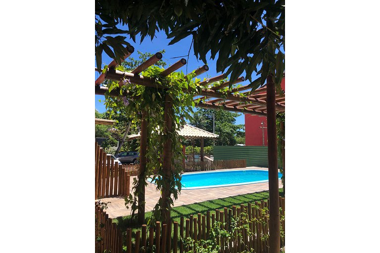 K-101 - Apartamento térreo com jardim em Monte Gordo - regiã