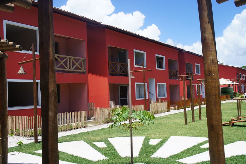 K-101 - Apartamento térreo com jardim em Monte Gordo - regiã